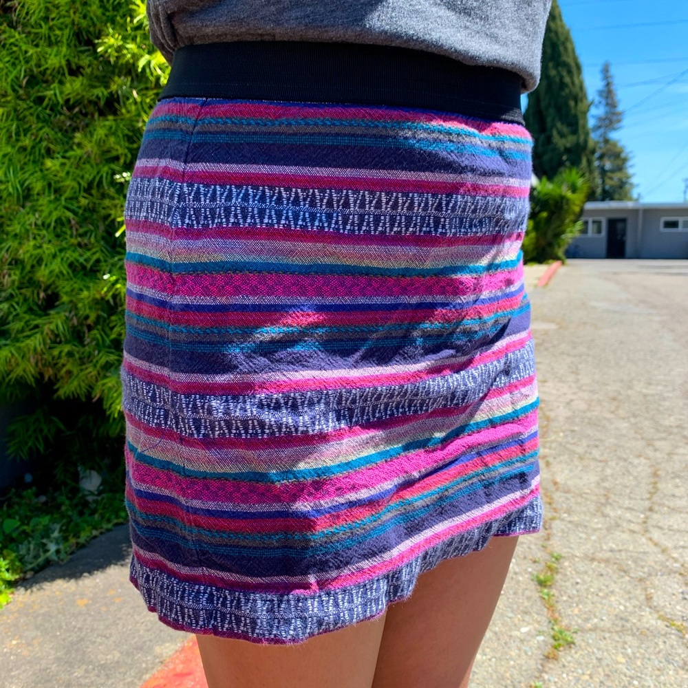 AEO Southwest Tribal Miniskirt